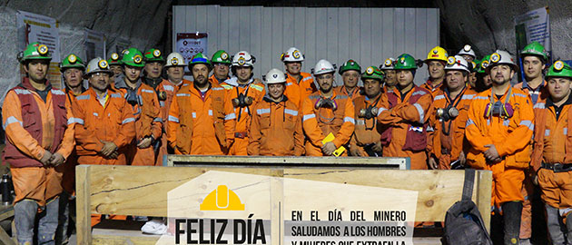 ¡Feliz día Mineros!