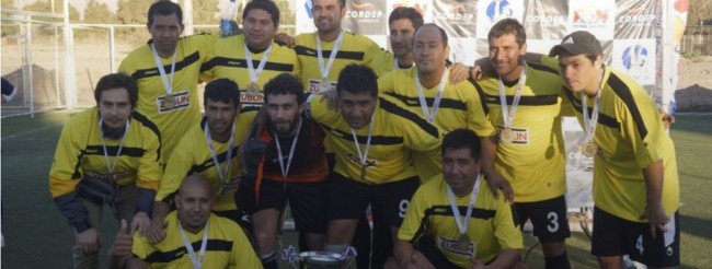 Equipo Candelaria Norte, Ganador del Torneo Fútbol Maestro Región de Atacama.